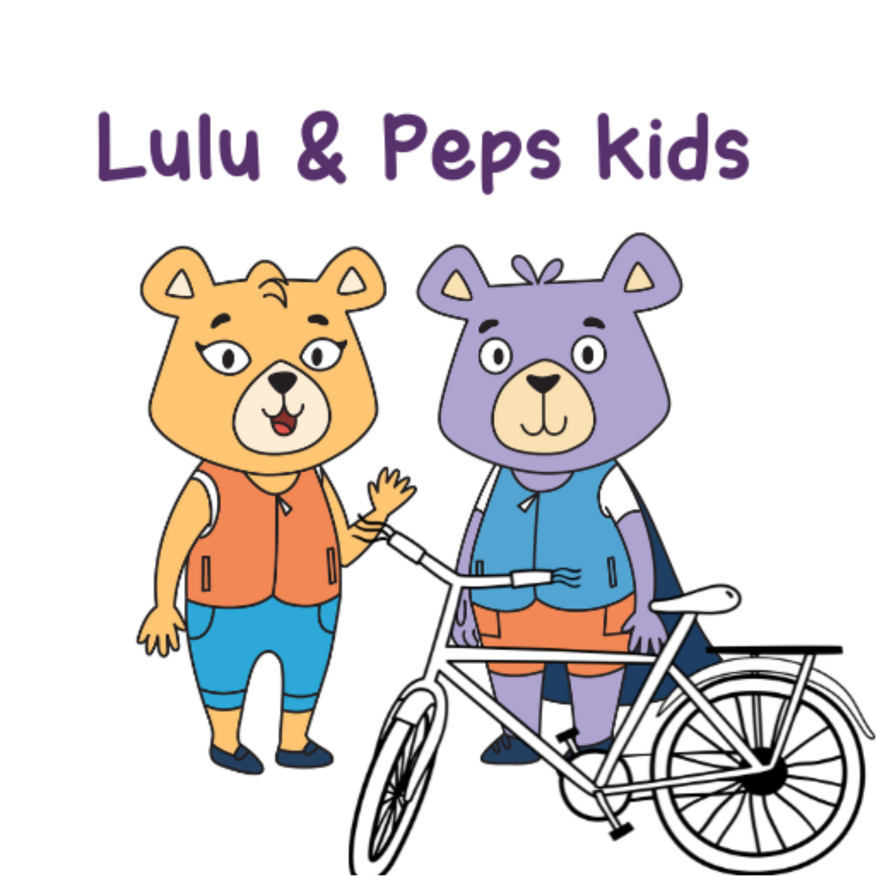 Lulu and Peps Kids Logo